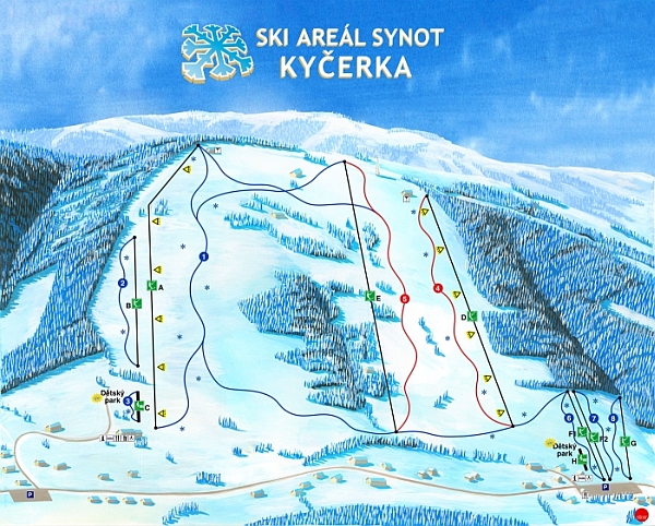Ski areál Kyčerka