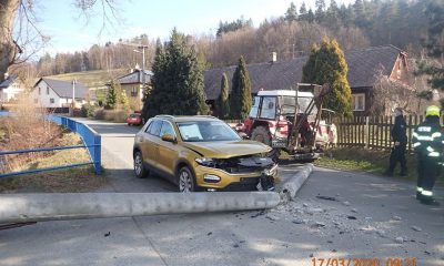 dopravní nehoda Zubří