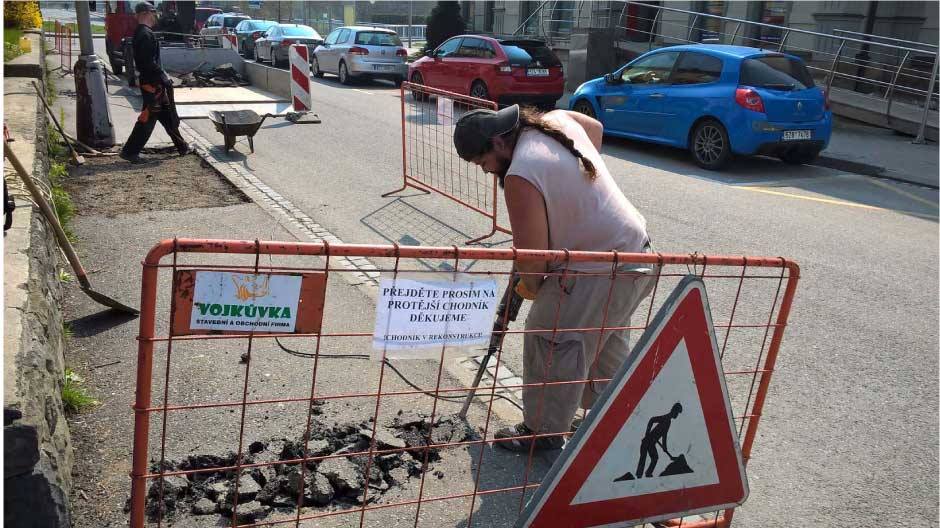 Dopravní omezení Rožnov