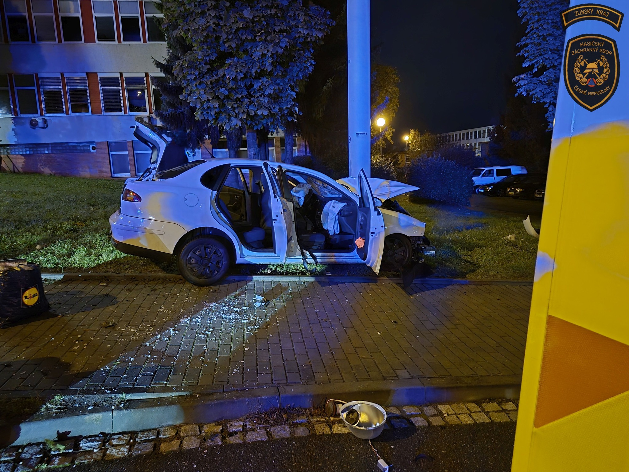 Nehoda na ulici Antonínova ve Zlíně