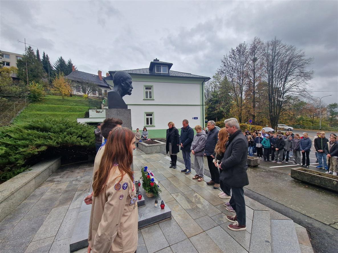 Vsetín oslavil výročí republiky.