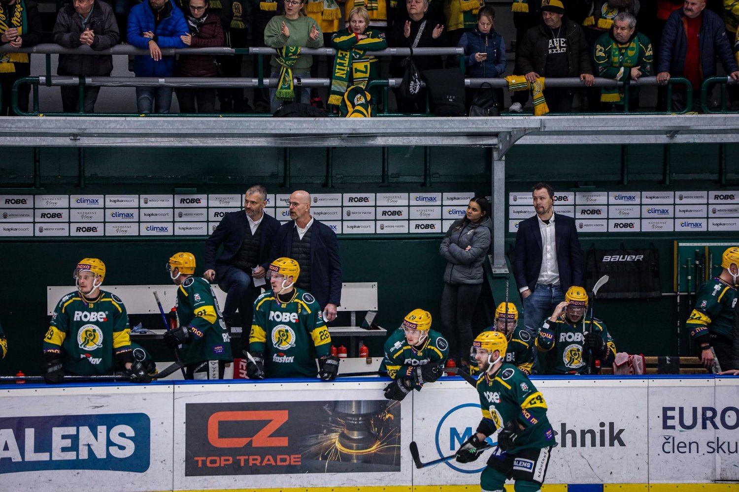 Trenérské seskupení VHK ROBE Vsetín.