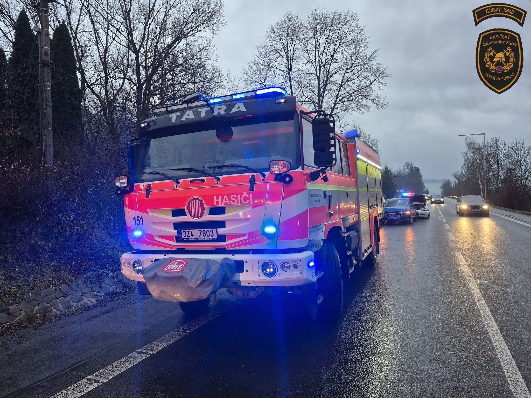 Hasiči na místě odvedli skvělou práci a zajistili plynulý návrat do klasického provozu.