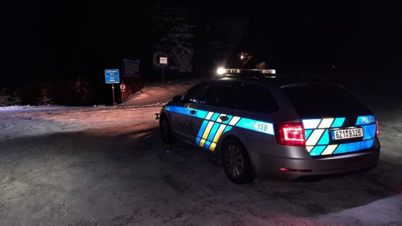 Policie řeší drifty na sněhu, zveřejnila video