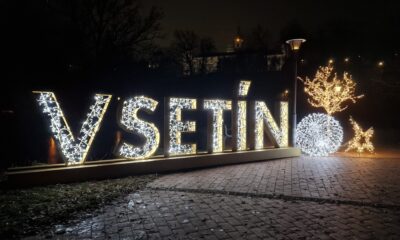 Vsetín nechá vánoční výzdobu svítit až do Hromnic