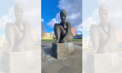 Socha Koupající se ženy z Rožnova podstupuje obnovu