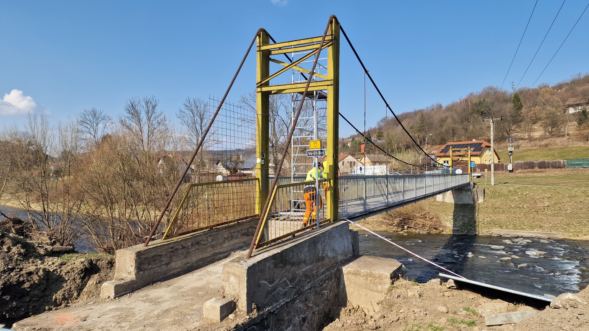 Na Vsetíně pokračuje posuzování lávky v Lázkách