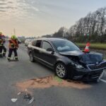 U Zubří se srazilo auto s dodávkou - 1.