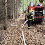 Rozsáhlý požár lesa u Vlachovic–Vrbětic - 3.