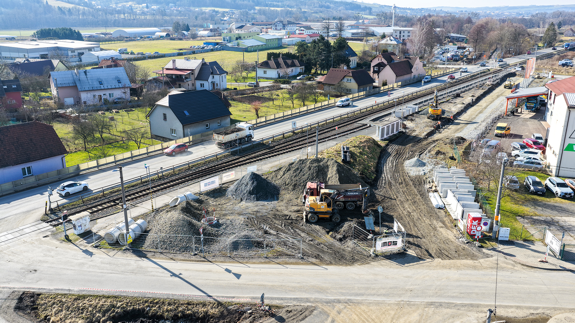První vlak projede Zašovou už v úterý po 17. hodině