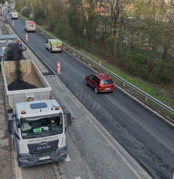 Květnový přehled oprav silnic ve Zlínském kraji