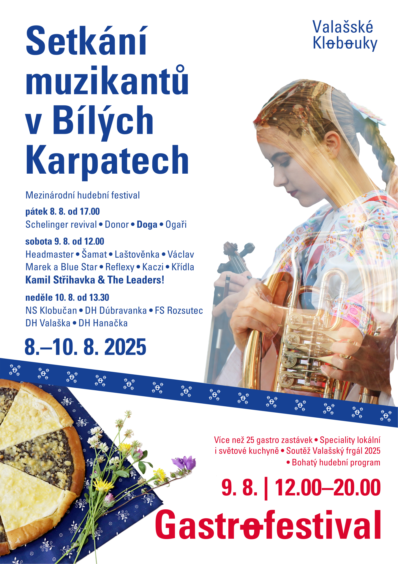 Plakát- Setkání muzikantů v Bílých Karpatech