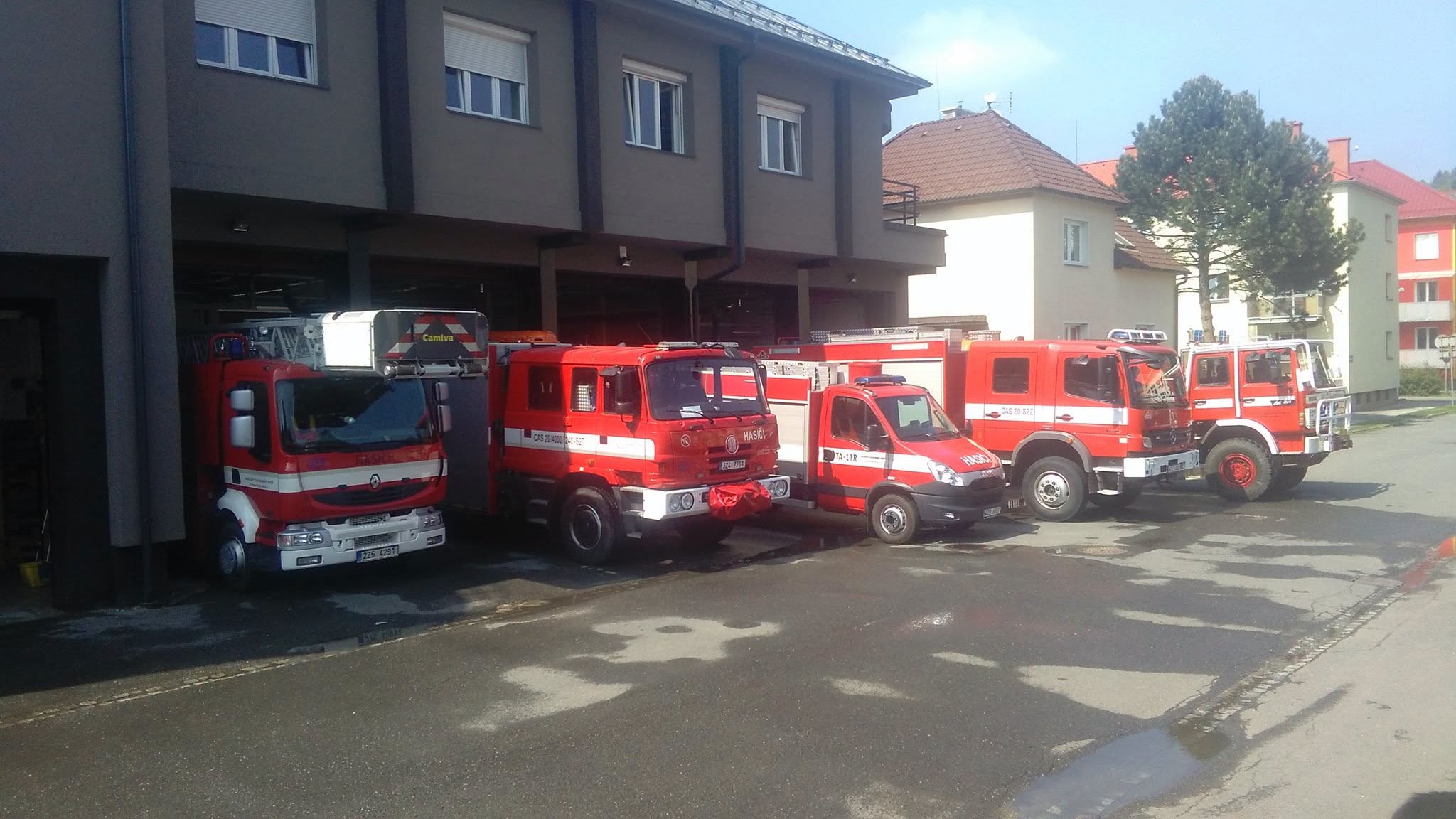 Nad Vsetínem bude létat vrtulník, hasiči chystají výcvik