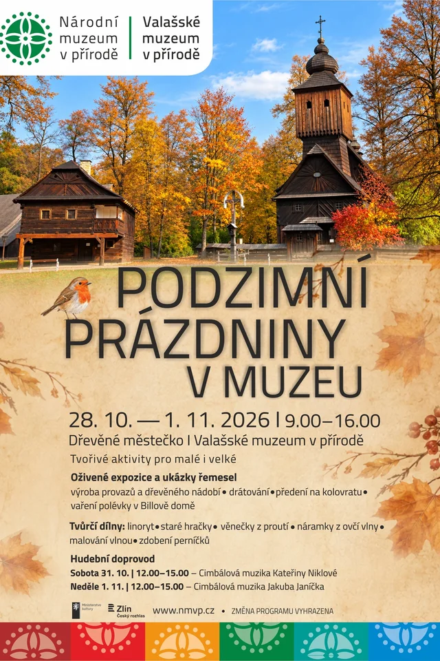 Podzimní prázdniny v Rožnově nabídnou řemesla i muziku